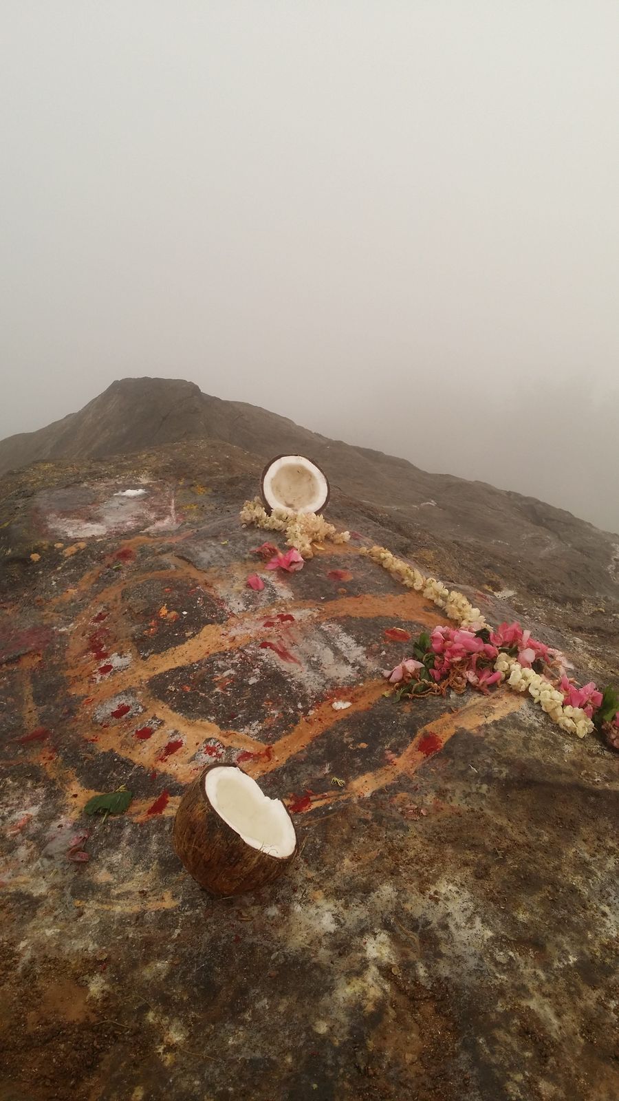 The lingam at the summit